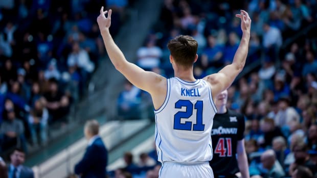 Trevin Knell BYU Basketball vs Cincinnati